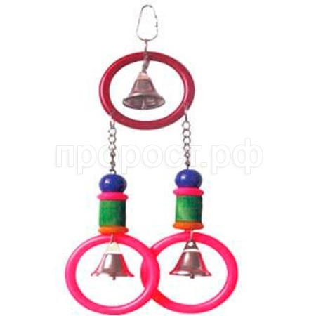 Игрушка Три Кольца для птиц  28см SF-3114 