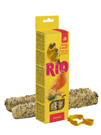 Лакомство для канареек Палочки РИО Мед и орехи 2шт*40гр Лакомство для канареек Палочки РИО Мед и орехи 2шт*40гр