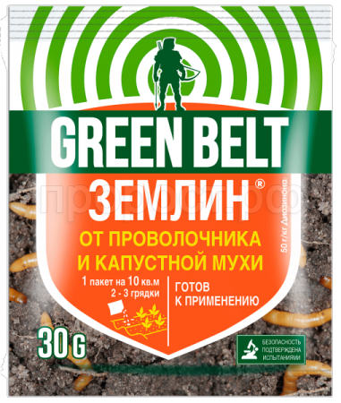 Землин от почвенных вредителей 30гр Землин от почвенных вредителей 30гр