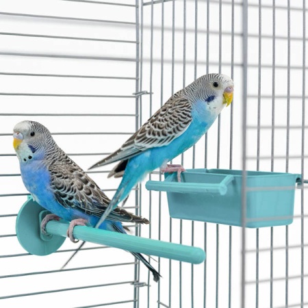 Клетка д/птиц ЛОРА-3 ECO 58*40*126см (укомплект) 3 секции бирюзовая/4612/Дарэлл Клетка д/птиц ЛОРА-3 ECO 58*40*126см (укомплект) 3 секции бирюзовая/4612/Дарэлл
