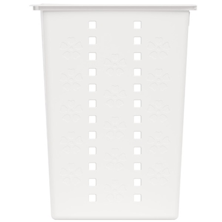 Корзина д/белья 30л Виолетта белый М1967 /6шт/ Альтерн 