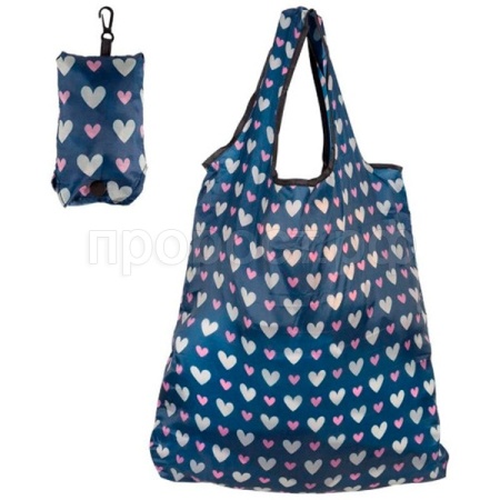 Сумка складная с чехлом 38*55см полиэстер  008575 /600шт/Рыжий Кот