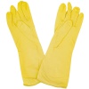 Перчатки хозяйственные латексные неопудренные L желтый 87577 /12шт/ Перчатки хозяйственные латексные неопудренные L желтый 87577 /12шт/