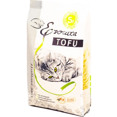 Наполнитель Ерошка Тофу Экстракт ромашки 5л