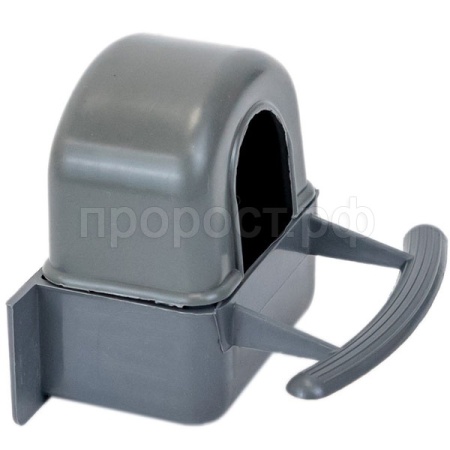 Кормушка д/птиц меж прутиков 50мл малая закрытая серая/5068 Кормушка д/птиц меж прутиков 50мл малая закрытая серая/5068