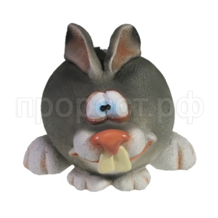 Копилка Зайка (серый) L14W13H11 713767/SK155