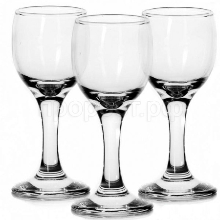 Набор бокалов БИСТРО (6шт) 60мл 44134B  Набор бокалов БИСТРО (6шт) 60мл 44134B