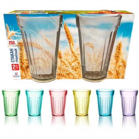 Набор стаканов Скандинавский стиль Микс 250мл (2шт)785/2-Н5/Н7  Набор стаканов Скандинавский стиль Микс 250мл (2шт)785/2-Н5/Н7