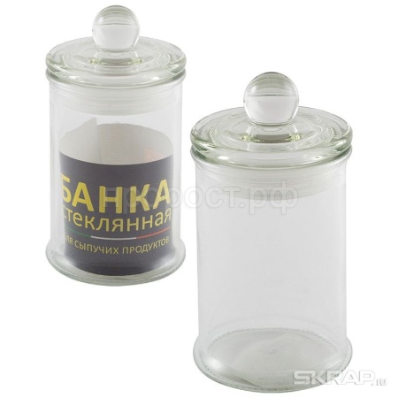 Банка для сыпучих продуктов  стеклянная с крышкой 0,15л BANCA Банка для сыпучих продуктов  стеклянная с крышкой 0,15л BANCA