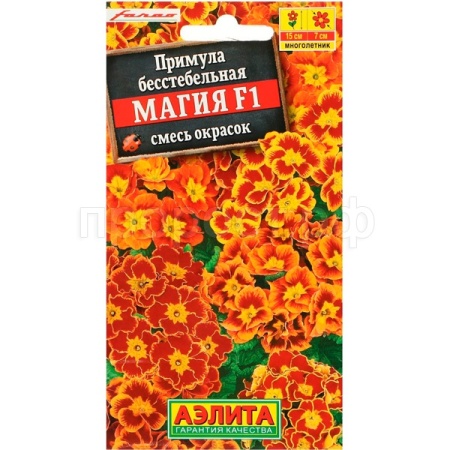 Примула Магия F1, смесь окрасок 7шт