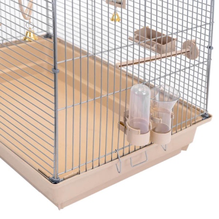 Клетка д/птиц ЛОРА-3 ECO 58*40*126см (укомплект) 3 секции бежевая/4612/Дарэлл Клетка д/птиц ЛОРА-3 ECO 58*40*126см (укомплект) 3 секции бежевая/4612/Дарэлл