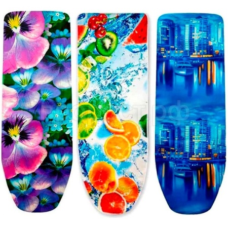 Чехол д/гладильной доски хлопок 130*48см 004516 /13шт/Рыжий Кот Чехол д/гладильной доски хлопок 130*48см 004516 /13шт/Рыжий Кот