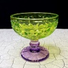 Креманка салатово-фиолетовый 300мл /5181/1-Н5 /9шт/ДК