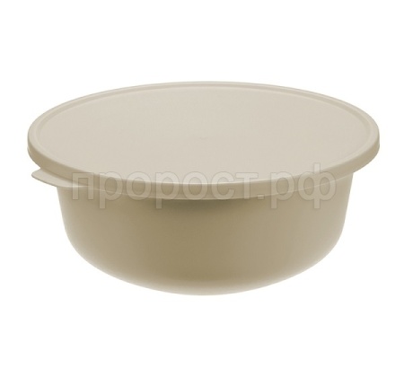 Миска ТЭСТИ 2,2л с крышкой латте М1363 /16шт/М-пласт Миска ТЭСТИ 2,2л с крышкой латте М1363 /16шт/М-пласт