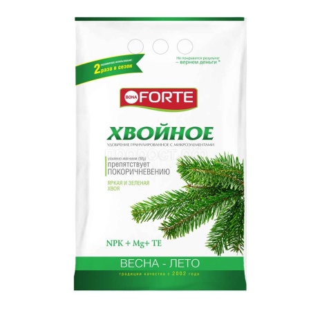 Бона Форте Хвойное весна лето с микроэлементами 2кг