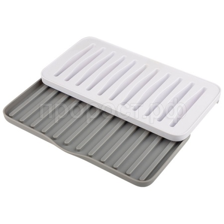 Сушилка д/посуды IDEA складная 35.5*20*3,5см пласт. 109744 /24шт/Рыжий Кот